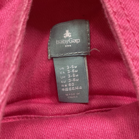 Baby gap pink overalls 3-6m - Picture 3 of 3